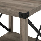 Table d'appoint X-side de 18 pouces