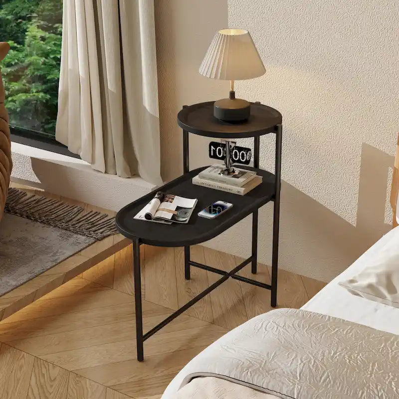 Petite table d'appoint en bois