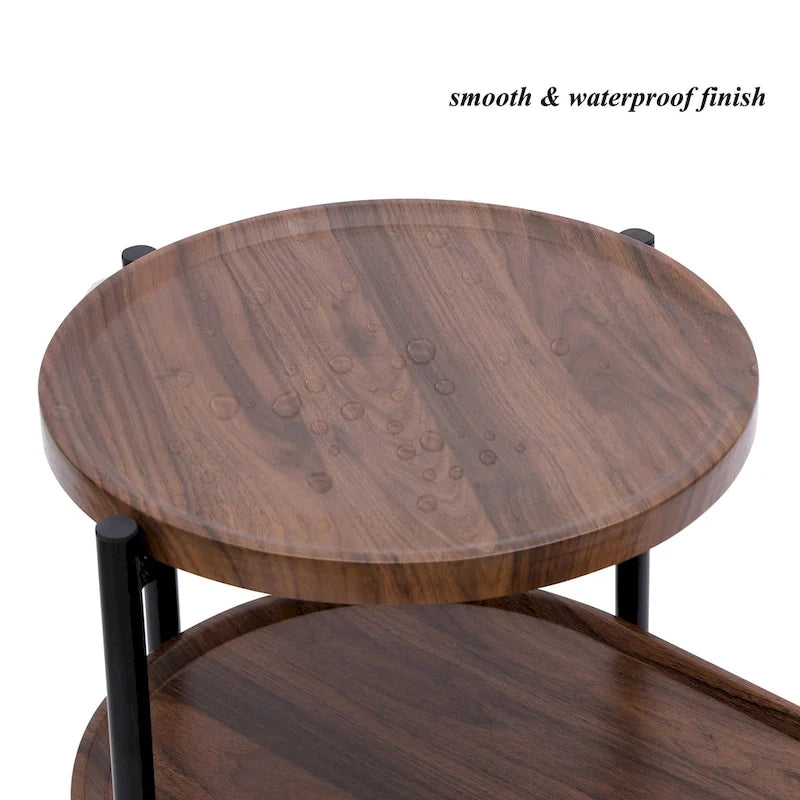 Petite table d'appoint en bois