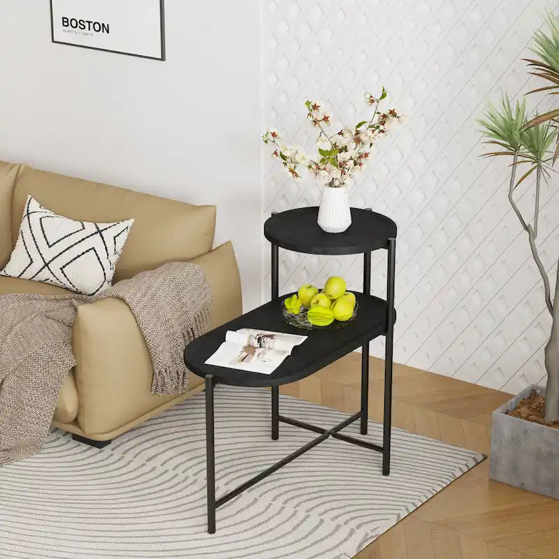 Petite table d'appoint en bois