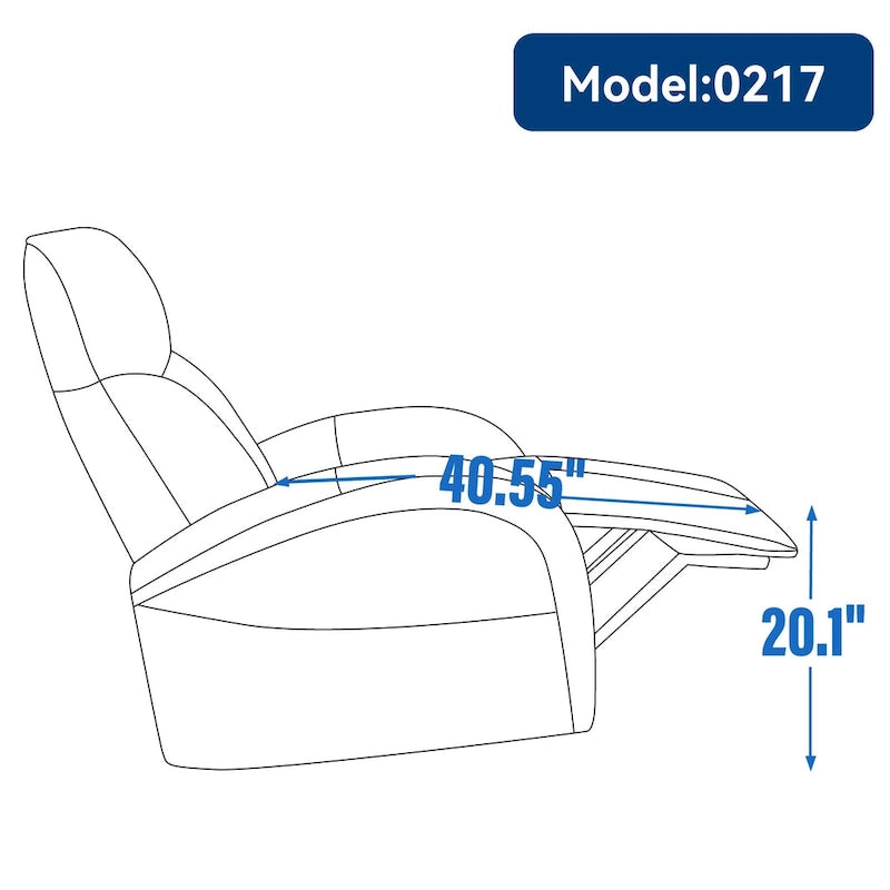 Fauteuil inclinable électrique en cuir pivotant et à bascule, rotation maximale de 270 degrés, mécanisme de mouvement robuste avec USB et Type-C