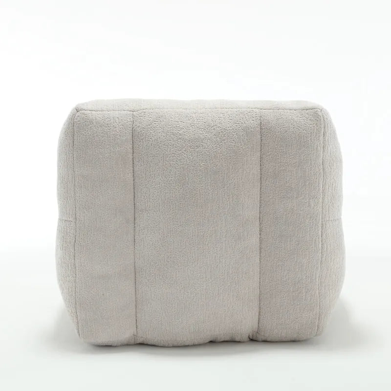 Fauteuil paresseux ultra doux avec mousse à mémoire de forme et ottoman