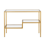 Console effet laiton