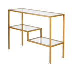 Console effet laiton