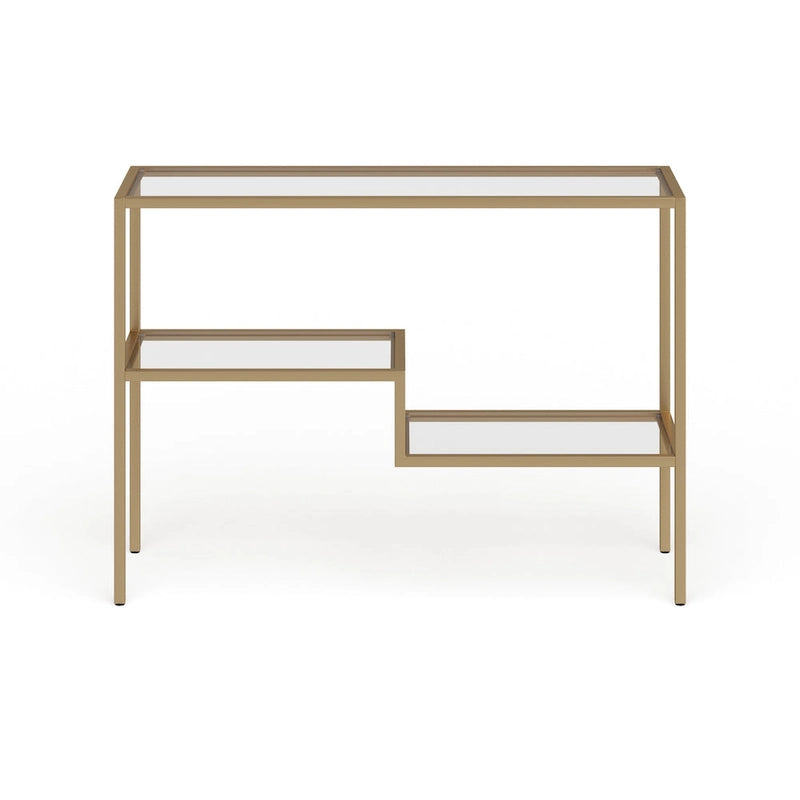 Console effet laiton