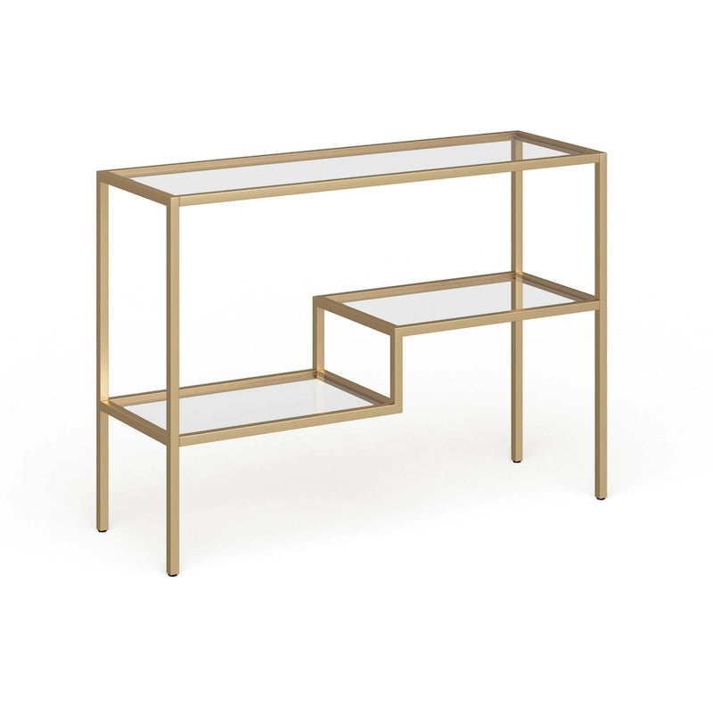 Console effet laiton