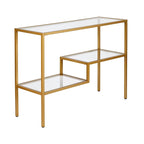 Console effet laiton