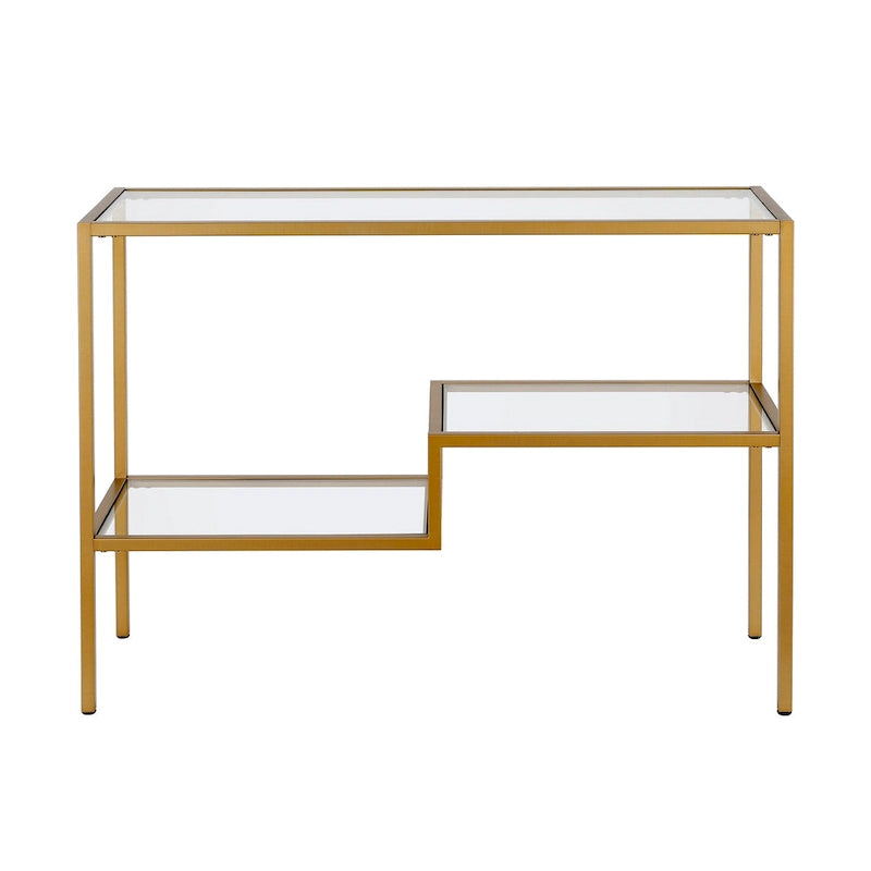 Console effet laiton