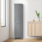 Colonne de salle de bain en bois sur pied