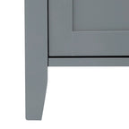 Colonne de salle de bain en bois sur pied