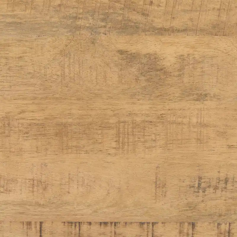 Table basse carrée flottante en bois massif