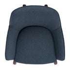 Fauteuil à bascule couture du milieu du siècle - 32L x 37P x 32H