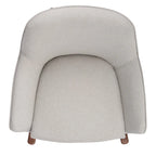 Fauteuil à bascule couture du milieu du siècle - 32L x 37P x 32H