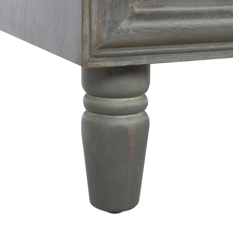 Table de chevet à 2 tiroirs - 22 x 22 x 26 - 22Lx22Px26H