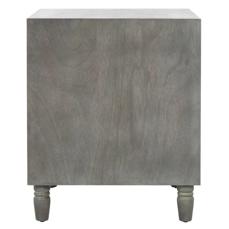 Table de chevet à 2 tiroirs - 22 x 22 x 26 - 22Lx22Px26H