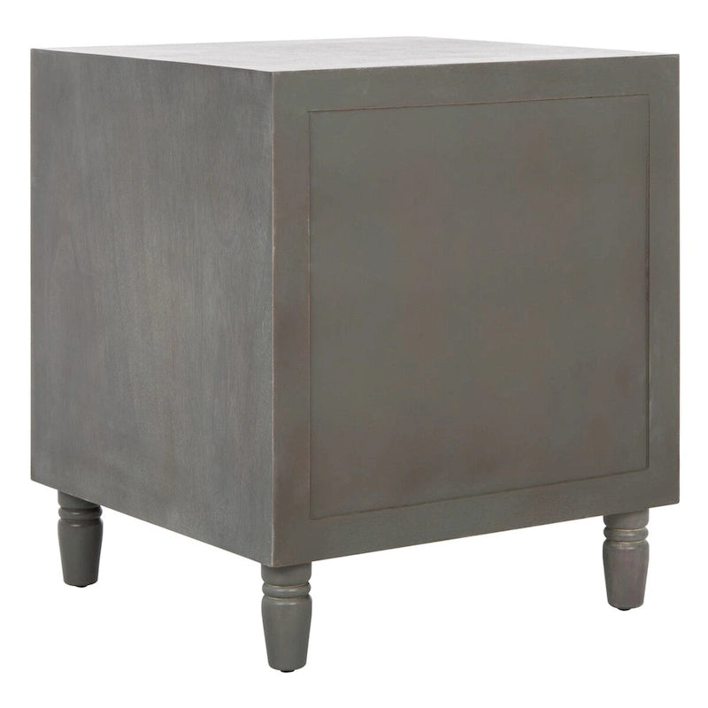 Table de chevet à 2 tiroirs - 22 x 22 x 26 - 22Lx22Px26H