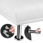 Canapé inclinable moderne en similicuir convertible